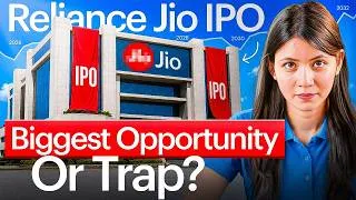 Thumbnail: Jio IPO- Full Breakdown of India's Biggest IPO