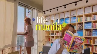Thumbnail: thirties diaries ⋆˚꩜｡ queer couple living in manila, celebrating my gf's bday, new books
