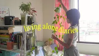 Thumbnail: living alone vlog 𖦹 ⋆ ˚ working from home, long walks, mini haul