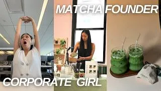 Thumbnail: my double life: corporate 9-5, yoga event, matcha menus, pickleball | [EP.04]