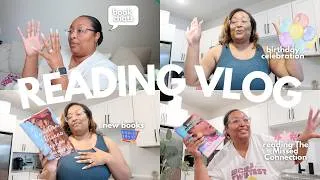 Thumbnail: READING VLOG | the missed connection by Tia Williams, birthday trip to Barnes, and book talk 💕📚
