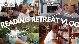 Thumbnail: READING RELATIVES RETREAT | visiting bookstores in Raleigh NC, family vibes, plus more 💕📚