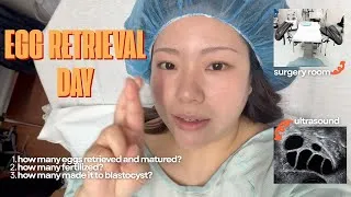 Thumbnail: *EMOTIONAL* IVF Egg Retrieval Procedure & Recovery I Total Blastocyst, going under anesthesia
