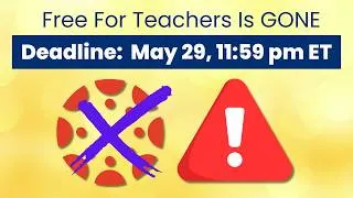 Thumbnail: Canvas Free Teacher Access Ends TODAY | Download Your Files Now