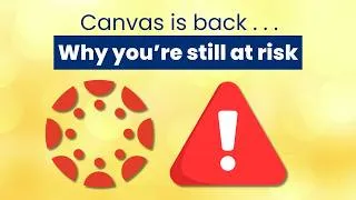 Thumbnail: Canvas Breach Gives Hackers Access To What?  What faculty should know.
