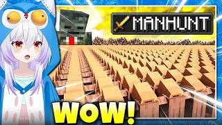 Thumbnail: MOST UNHINGED Minecraft Video EVER | VTuber Reacts to Grox 1M Manhunt for the First Time!