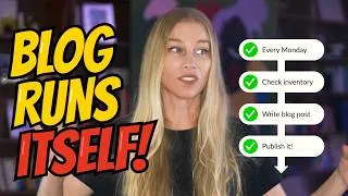 Thumbnail: How I Built an AI Blog That Runs Itself!