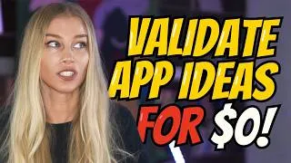 Thumbnail: How to Validate Your App Idea for $0 (Before You Build It)