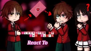 Thumbnail: Classroom Of The Elite React To Ayanokoji Kiyotaka / Island Exam | Season 4-5 [ENG/RU]