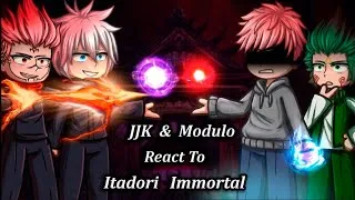 Thumbnail: JJK & Modulo react to Itadori Immortal | ONESHOT [ENG/RU]