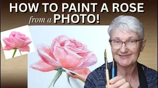 Thumbnail: Paint a Watercolour Rose from a Photo – What I Look For