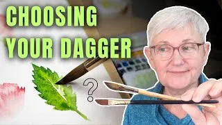 Thumbnail: Watercolour Tutorial | Dagger Brush Basics Every Watercolor Beginner Needs