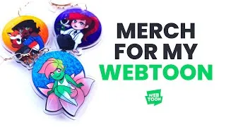 Thumbnail: I Made Merch For My WEBTOON [ Vograce ]