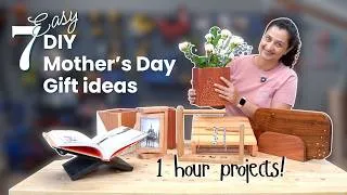 Thumbnail: 7 Last-minute DIY Mother’s Day Gifts from Scrap Wood | Woodworking for Beginners