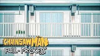 Thumbnail: Creating a Chainsaw Man Background in Blender | Full Process
