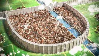 Thumbnail: I Recreated Attack on Titan City in 3D