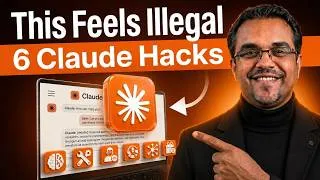 Thumbnail: 6 Ways To Use Claude So Well It Feels Illegal!