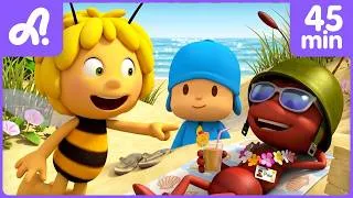 Thumbnail: Maya and Pocoyo's BIG Summer Vacation | Animaj Kids - Stories & Adventures! | Kids Cartoons