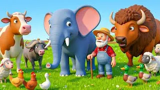 Thumbnail: The Kind Elephant & Old MacDonald | Beautiful Animal Friendship Story