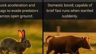 Thumbnail: ANIMAL SPEED COMPARISON FROM THE SLOWEST TO THE FASTEST..#animals#speed#wildlife 