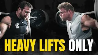 Thumbnail: John Haack & Kyle Kirvay Attack a Heavy Squat & Bench Session