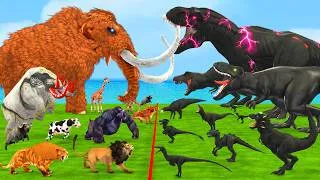 Thumbnail: Prehistoric Animals vs Dinosaurs Epic Battle Animal Size Comparison Animal Revolt Battle Simulator