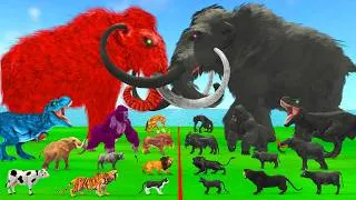 Thumbnail: Epic Battle Prehistoric Animals vs Shadow Itself Size comparison Animal Revolt Battle Simulator ARBS
