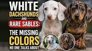Thumbnail: Why White Dachshunds & Rare Sables Are Secretly Ignored ?