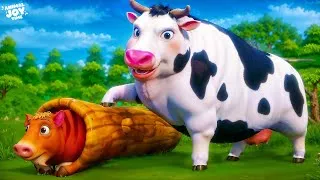 Thumbnail: Cow vs Pig: The Ultimate Farm Prank! Hilarious Cartoon Animals & Crazy Gags