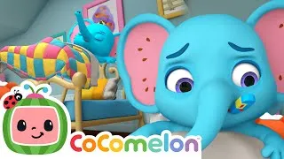 Thumbnail: Oh No! Emmy's Sick💊 | Animal Time | CoComelon Nursery Rhymes & Kids Songs