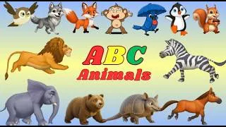 Thumbnail: ABC Animals | Alphabet Animals for Kids N11TH7 | Animal Sounds