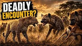 Thumbnail: Predator Meets Scavenger | A Fierce Battle
