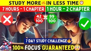 Thumbnail: 🔥STUDY for LONG HOURS⏳ WITH 💯FOCUS AND INTEREST | How to Focus While Studying #study