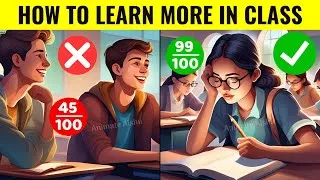 Thumbnail: 🤫Secret Study📚 Tips to Learn More in Class | How Toppers Learn More in Class💡🎓