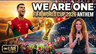 Thumbnail: WE ARE ONE (2026) | Shakira – FiFa World Cup 2026 Song ⚽ | Epic Stadium Energy & Emotional Vibes