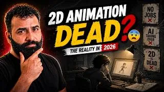 Thumbnail: 2D Animation Career in India ll Reality in 2026