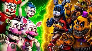 Thumbnail: [SFM FNaF] Sister Location vs Demented | FULL FIGHT Animation