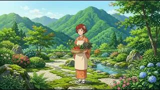 Thumbnail: Quiet Morning in the Japanese Countryside 🍃  Anime ASMR Routine No Talking