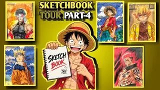 Thumbnail: SKETCHBOOK TOUR PART-3 🤯|WATCH MY ANIME DRAWING 🤗