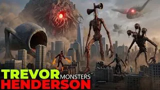 Thumbnail: An Unidirectional Wanderer Vs Day 17 | Epic Trevor Henderson Size Comparison