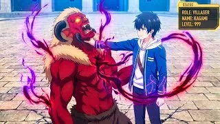 Thumbnail: [1-3] He Was Born a Weak Villager, Until He Reached Level 999 | Anime Recap