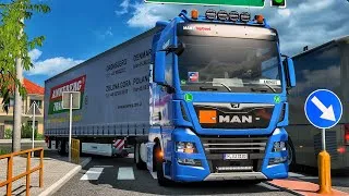 Thumbnail: Driving Through Narrow Country Roads of Poland | #ets2