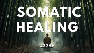 Thumbnail: The Way of the Bamboo 🎋 | 432Hz Somatic Flow for Spinal Health & Nervous System Release