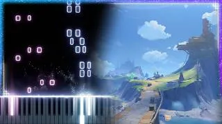 Thumbnail: 「Raven Beneath the Tender Moon」Genshin Impact Piano