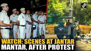 Thumbnail: WATCH: Scenes at Jantar Mantar, after students’ protest led by CJP end post Pradhan’s resignation