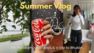 Thumbnail: Vlog : Summer in India, 6:00AM Routine, Slow Living, Assam Diaries & Bhutan Roadtrip with friends 