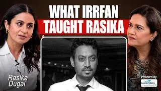 Thumbnail: “Irrfan Khan Really Taught Me How to Be a Good Actor” Rasika Dugal