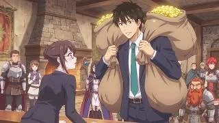 Thumbnail: Salaryman Reincarnates With a Useless Support Skill but Unlocks S-Rank Power and Becomes Rich