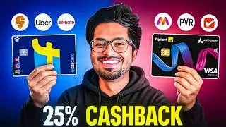 Thumbnail: Flipkart AXIS vs Flipkart SBI - BEST Cashback Credit Card 2026 Review, Apply, Fees Benefits Features