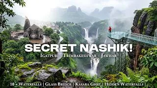 Thumbnail: 10 Hidden Waterfalls Near Trimbakeshwar You NEVER Knew Existed! | Nashik